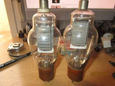 811 RCA SYLVANIA TRIODES TUBE VALVE RÖHRE LAMPE WESTERN ELCTRIC AMPLIFIER 2 PCS