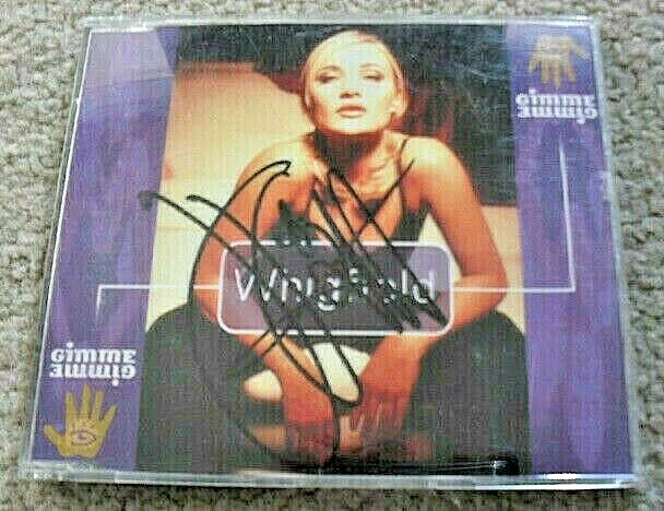 Whigfield Autographed CD 90s Gimme Gimme Sannie Charlotte Carlson Import Pop Foto 2 de 4