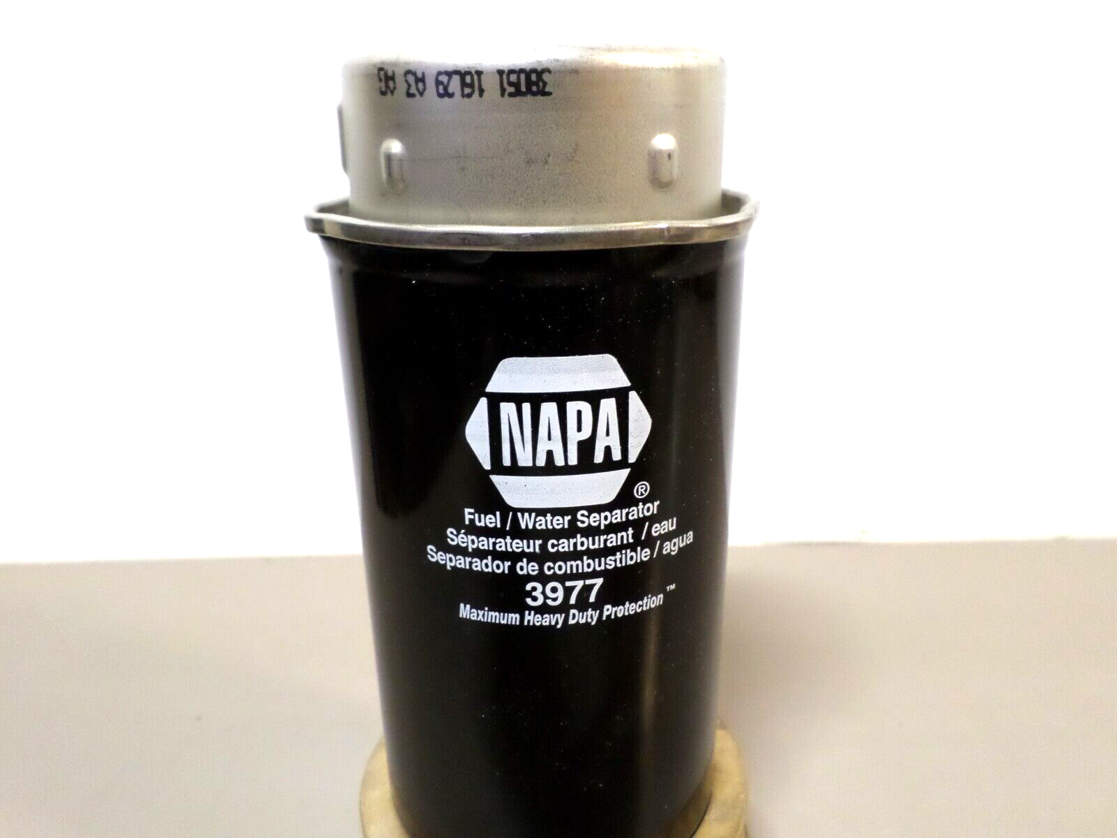 Napa Gold 3977 Primary Fuel Filter Fuel / Water Separator 765809204010 eBay