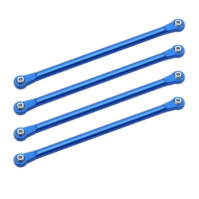 For 1/8 Losi LMT 4WD Solid Axle Monster Truck Metal Upper & Lower Link Bar Kit 