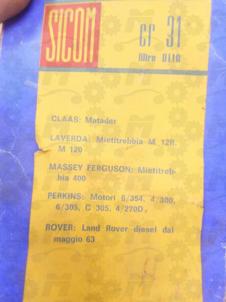 SICOM - Olio Motore a Bagno Auto, Per: Land Rover Diesel Dal 1963 Kins 6/354 4/30 - Miniatura 3
