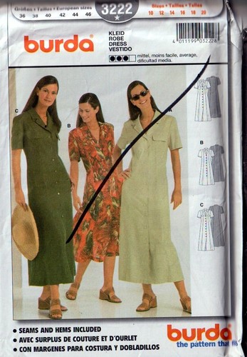 OOP Burda Sewing Pattern Misses You Pick - Picture 20 of 138