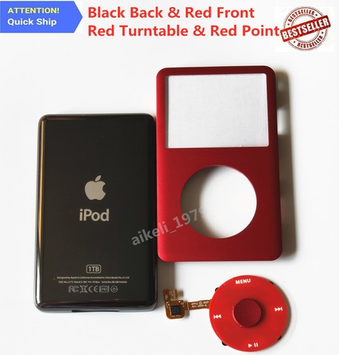 Front Faceplate & Back Case & Clickwheel For ipod Classic 7th 160/256GB THIN - Picture 12 of 19