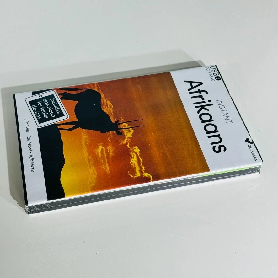 INSTANT Afrikaans / Learn Afrikaans - PC & MAC - EuroTalk - BRAND NEW & SEALED - Image 3 of 4