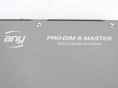 ANY PRO-DIM 5 MASTER SINGLE CHANNEL 5KW DIMMER | eBay