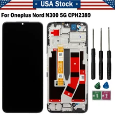 New For OnePlus Nord N300 5G CPH2389 LCD Display Touch Screen Digitizer + Frame