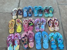 Havaianas Disney Princess 12 different styles Flops Girl Size 13c/1Y