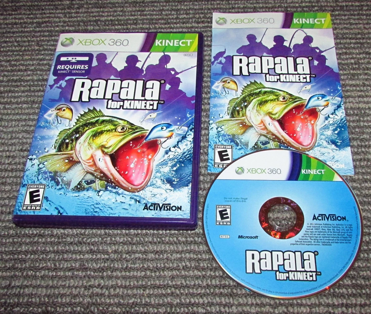 Rapala for Kinect Microsoft Xbox 360 Video Games for sale | eBay