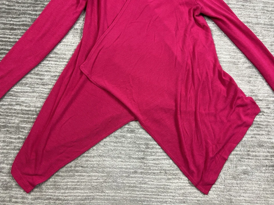 Vintage Van Heusen Cardigan Womens XS Pink Long Sleeve Duster Made in USA - Image 3 of 4