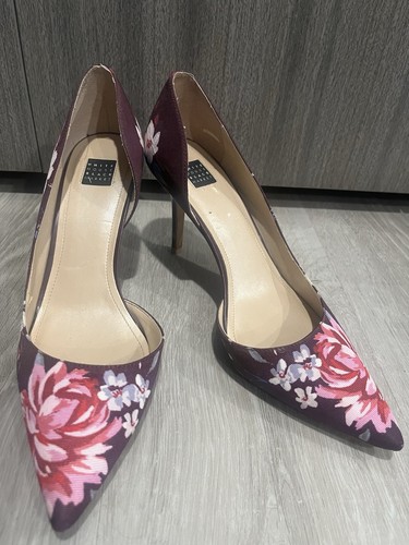 White House Black Market Floral Women’s heels Size 8.5