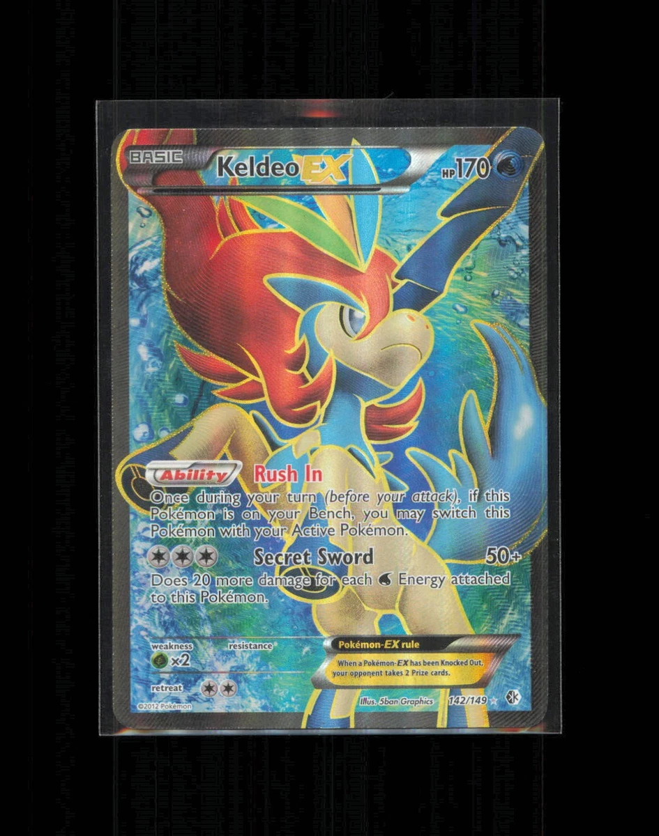 Keldeo Pokémon TCG Full Art Individual Trading Card Games for sale