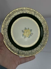 Appetizer Plate Vintage Homer Laughlin Dinnerware-Lady Greenbriar 6.25”