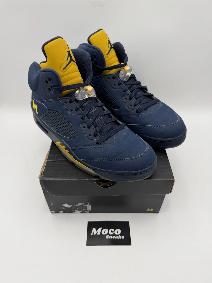 Jordan 5 Retro PE Michigan for Sale | Authenticity Guaranteed | eBay