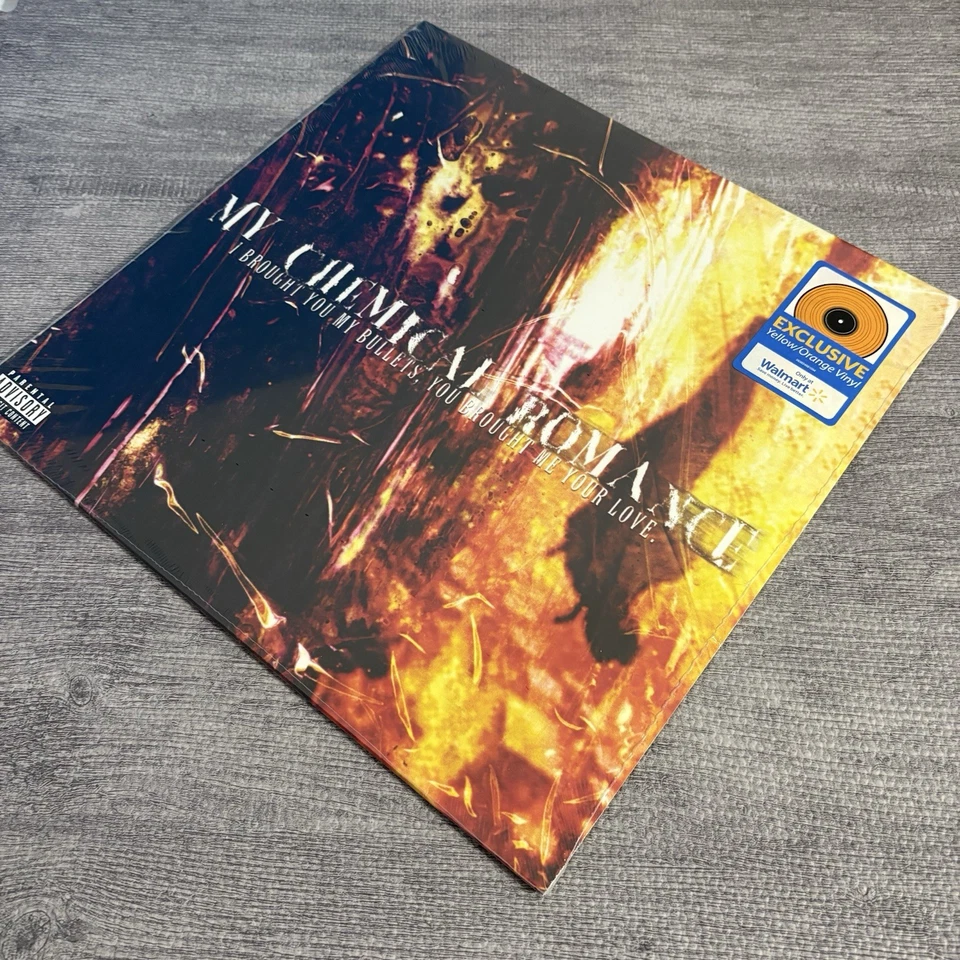 MY CHEMICAL ROMANCE I BROUGHT YOU MY BULLETS YOU BROUGHT ME YOUR LOVE ORANGE LP Foto 3 de 4