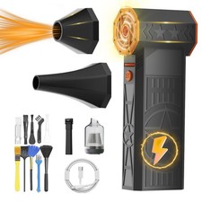 Electric Air Duster-260000rpm Compressed Air Duster Supports Reverse Charging...