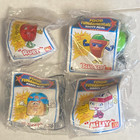 McDonald’s VTG 1992 Food Fundamentals Happy Meal Toys Complete Set Of 4