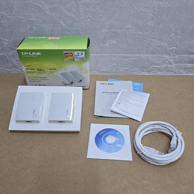 TP-Link Av500 Nano Powerline Adapter Starter Kit TL-PA4010