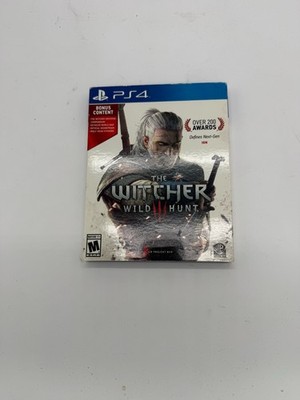 The Witcher 3: Wild Hunt (Sony PlayStation 4 PS4, 2015) - With Soundtrack