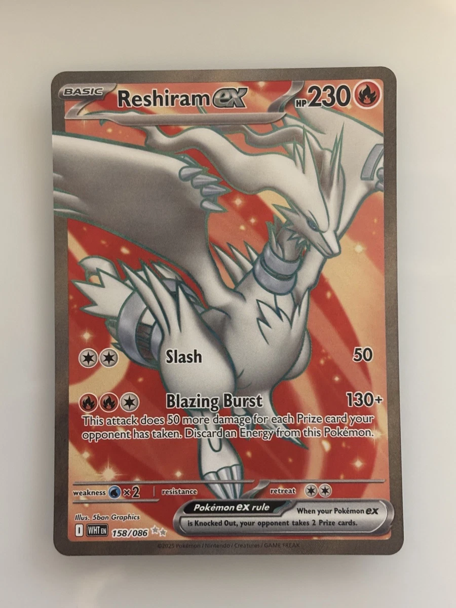 Reshiram Ex for sale | eBay