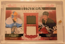 2009 Upper Deck Artifacts Tundra Tandems /50 Marc-Andre Fleury Jordan staal 