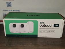 New  Sealed Blink Outdoor 2K Newest Model 2-Camera System  Sync Module White