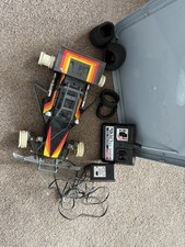 VINTAGE Black Fox Frame Buggy Nikko 1/14 Rc Car in working order with batteries