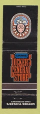 Matchbook Cover - Tucker's General Store CHAIN WEAR