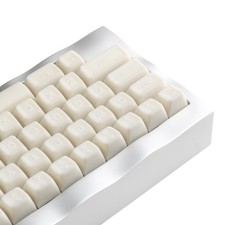 White Jade Keycaps 160 Keys Double Shot PBT RSA Profile Translucent Set