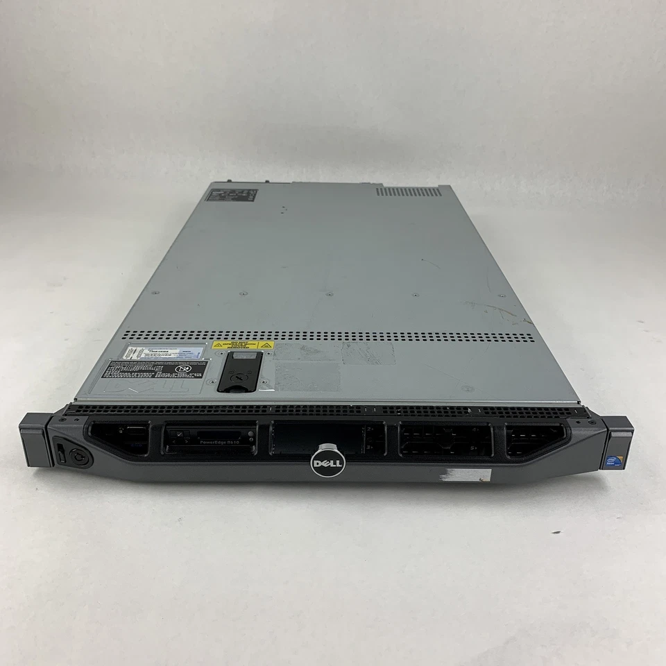 Dell PowerEdge R610 Server Intel Xeon E5680 3.3 GHz 24 GB RAM No HDD No OS - Image 2 of 4
