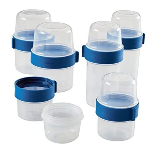 LOCK & LOCK Easy Essentials Twist Two Way Food Storage Container, BPA
