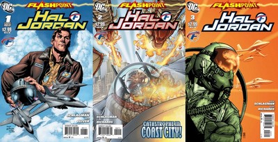 Flashpoint: Hal Jordan (2011) 1 - 3 COMPLETE MINI-SERIES