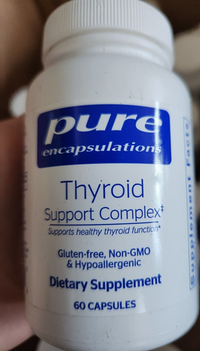 Pure Encapsulations Thyroid Support Complex - 60 Capsules- EXP : 2026