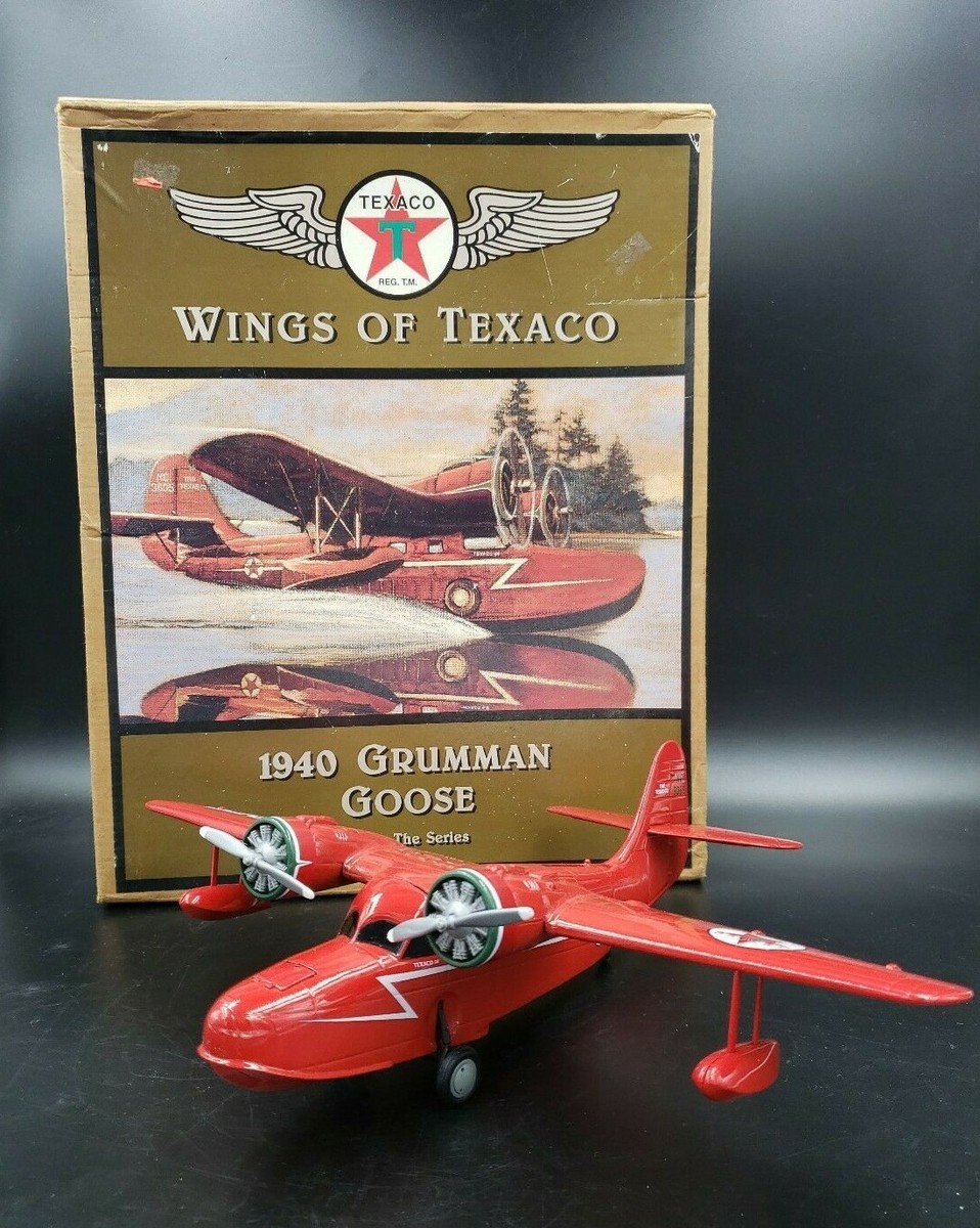 TEXACO 1940 Grumman 　ダイキャストメタル製　飛行艇 TEXACO 1940 Grumman Goose ダイキャストメタル製 飛行艇 - メルカリ