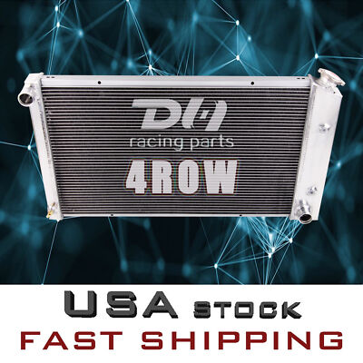 573 4 Core Radiator For 1970-1981 Pontiac Firebird Trans Am Formula Esprit V8 I6