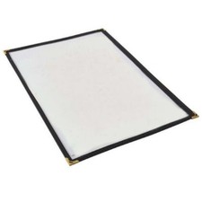BarBits American Style A4 Menu Cover - 1 Page 2 Sides Facing Heavy Duty Display