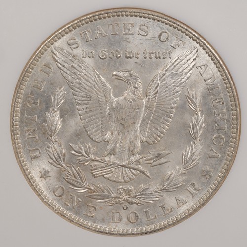 1902-O Morgan Silber Dollar 1 $ - NGC GRADED MS64 - Bild 4 von 4