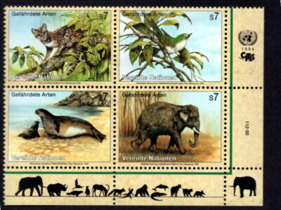 U.N.O. Wien -1994, NT-WN 162-165 MNH + 1995,NT-WN 180-183 MNH (ART.151)