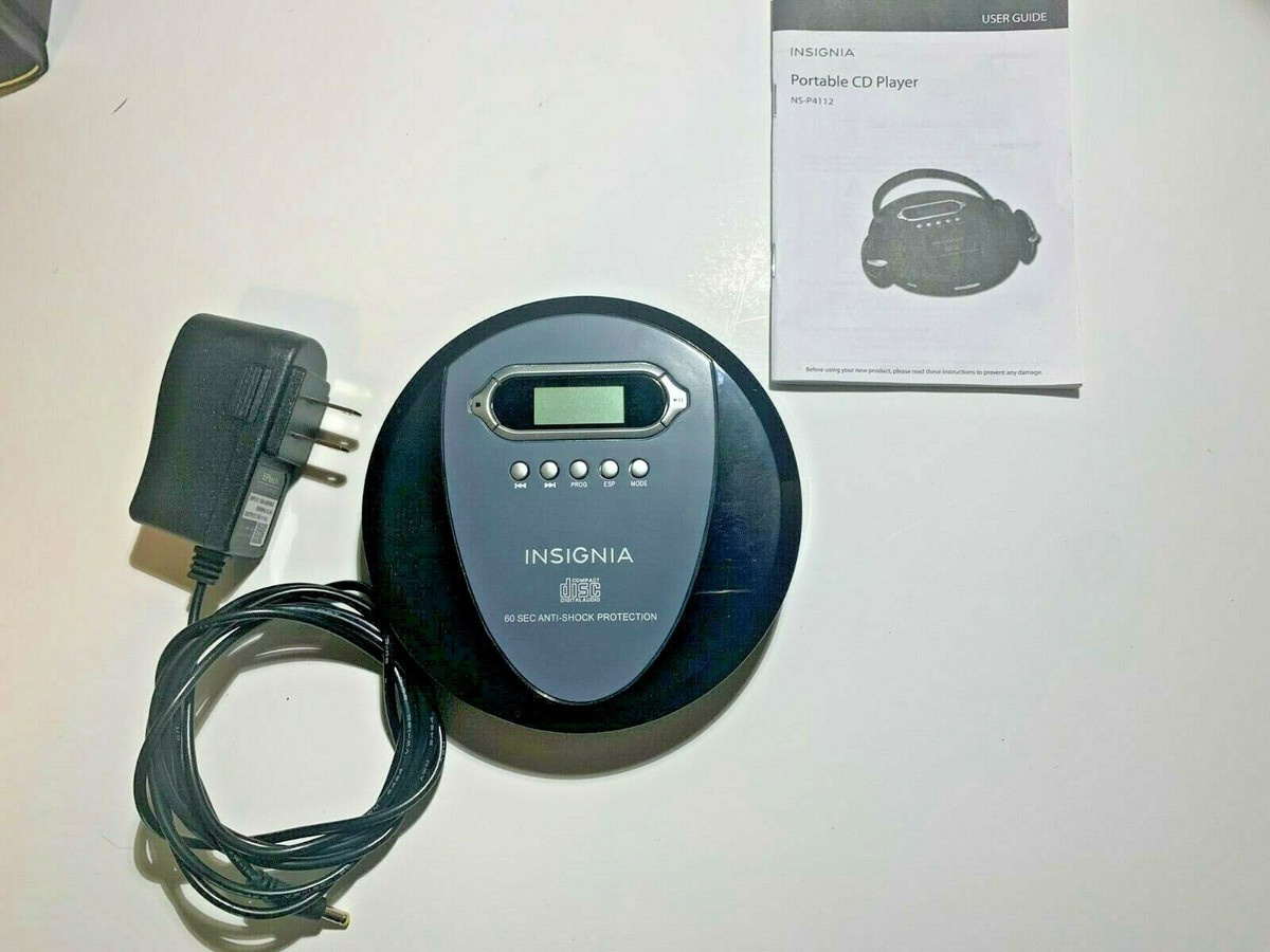 Insignia Portable CD Player 60 Second of skip protection NEW Home Audio