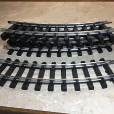6 Curved Bachmann Big Hauler G scale metal Track