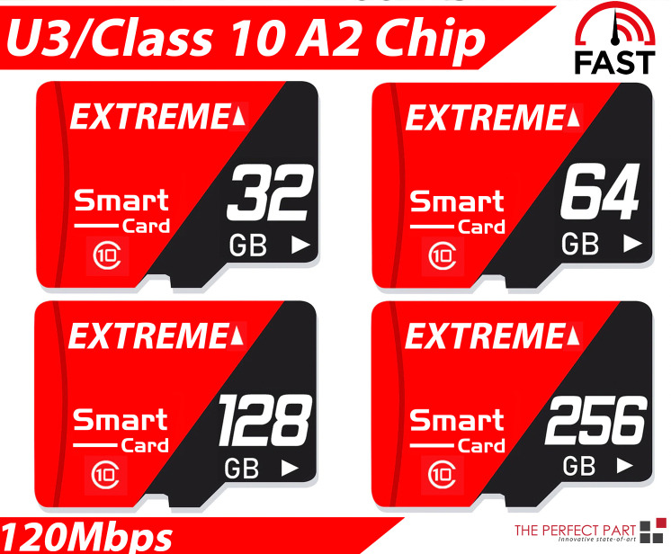 High Speed Memory For Micro SD Card 32GB 64GB 128GB 256GB TF Card Ultra Class 10