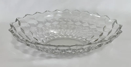Vintage Fostoria American Large Oval Bowl