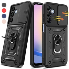 Ring Holder Stand Case Shockproof Phone Cover For Samsung Galaxy A25 A15 A55 5G