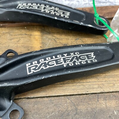 RACE FACE PRODIGY XC クランク RaceFace Black 175 Prodigy Forged Crankset DH XC ISIS Race Face