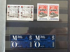 timbres France : 1986 PAIRES YT n° 2449, 2450, 2451 NEUF **