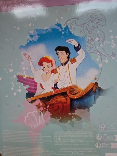 New Ariel and Eric Wedding Doll Set – The Little Mermaid. American Import. - Picture 10 of 11