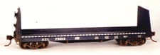 Tichy Trains 4042 HO 40' Bulkhead Pulpwood Flat Car Kit