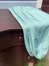 LE COQ SPORTIF Vintage Track Pants Large Cyan Aquamarine Cuffed Ankles EXC./RARE