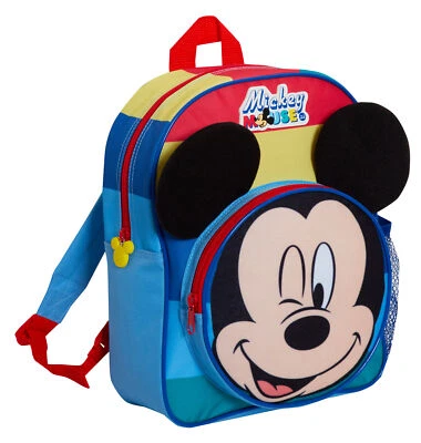 MIRACULOUS Mickey Mouse Rucksack Jungen 3D Disney Tasche für Kinder Reise Kindergarten Schulrucksack