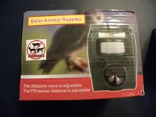 Outdoor Animal Repeller Ultrasonic Solar Power Outdoor Pest Cat Mice Deer Sensor