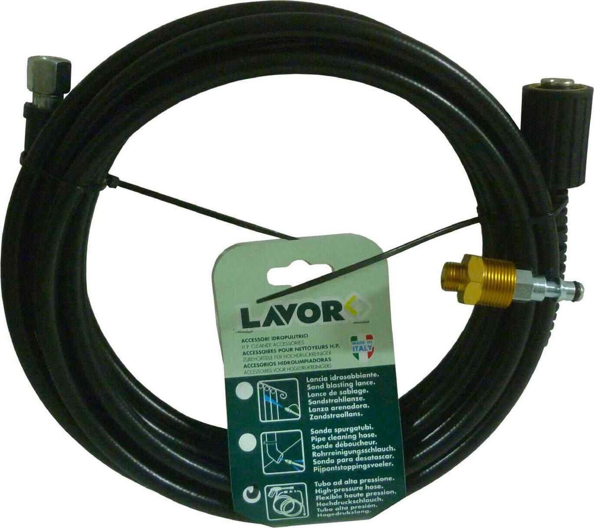 Accessori Idropulitrici Ad Acqua Fredda - Prolunga Tubo Ad Alta Pressione Mt 6 1 - Foto 2